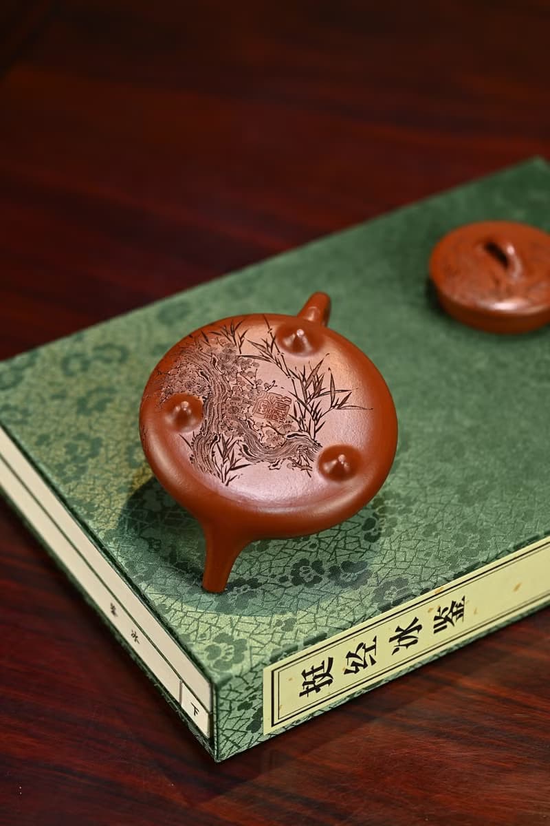 亦瓢 全手工  容量160cc朱泥清潤素雅的造型纖秀細膩的線條