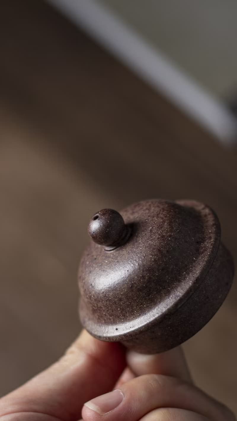 送禮紫砂壺茶壺笠冒 特高温 230毫升 老紫泥高温烧制 富有老味 气