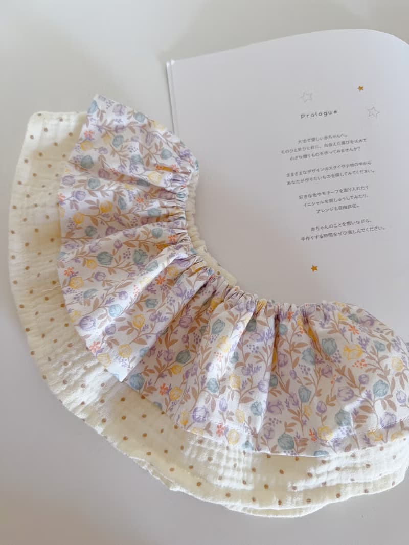 現貨 豐碩果實 荷葉圍兜 髮帶 彌月禮盒 滿月禮 Baby Shower gift