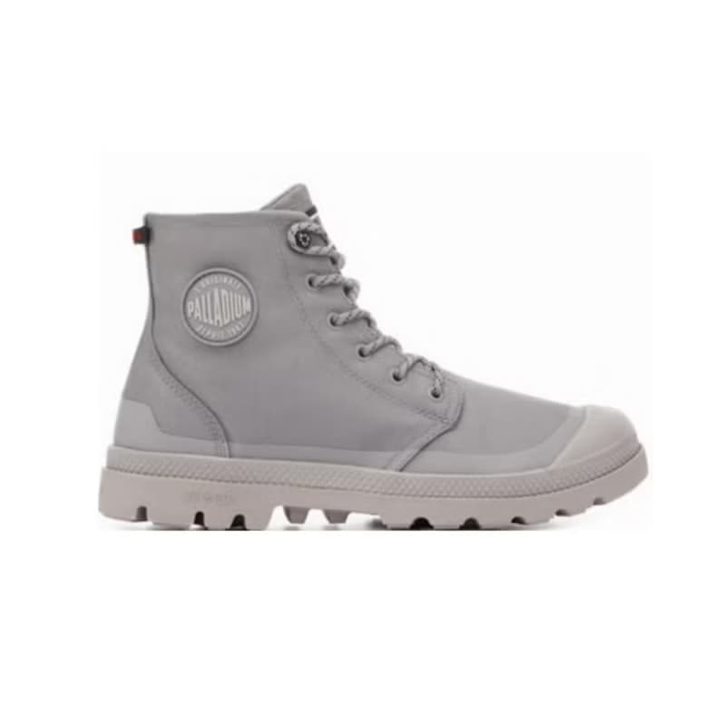 PALLADIUM PAMPA RECYCL LT+ WP+ 拉鍊防水靴 灰 74066