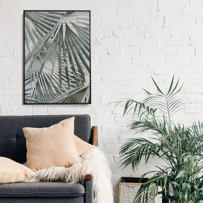 微光棕櫚－畫/哪裡買畫/旅店掛畫/客廳/植物/北歐/複製畫