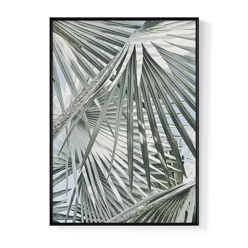 微光棕櫚－畫/哪裡買畫/旅店掛畫/客廳/植物/北歐/複製畫
