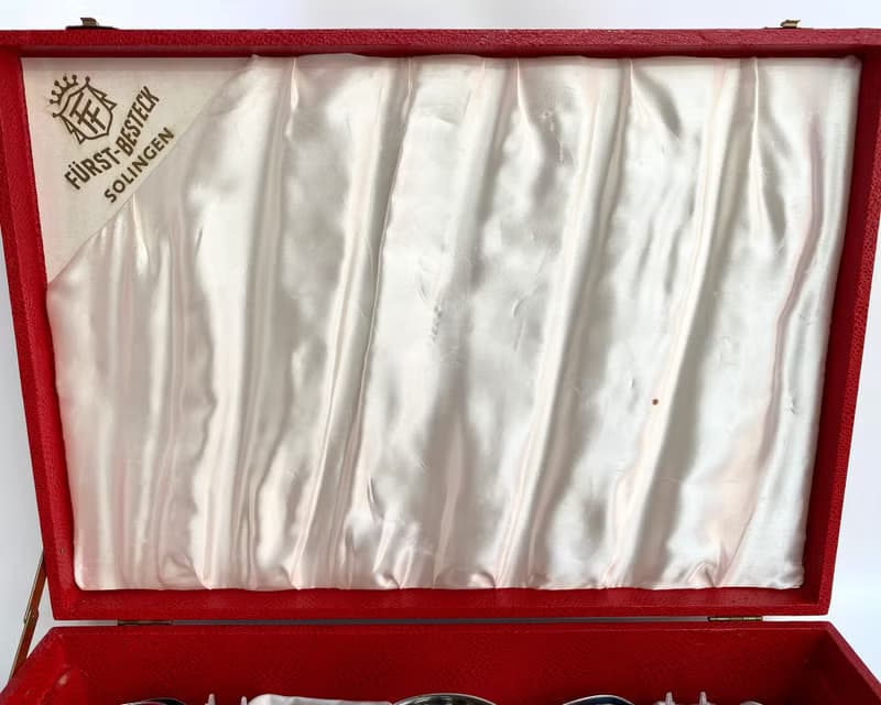 復古餐具套裝 Fürst Besteck Solingen 套裝 68 來自德國 1960