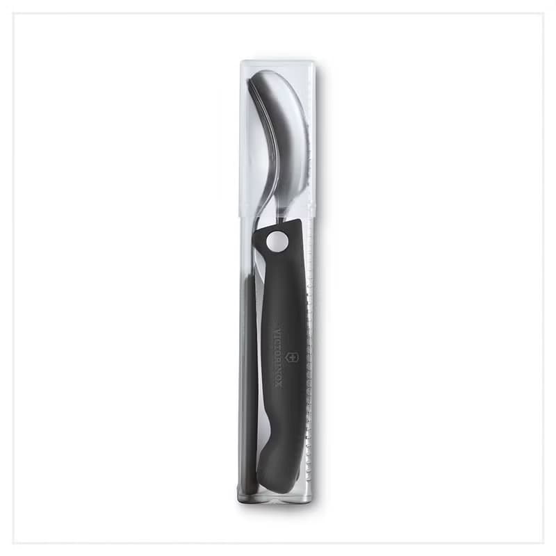 VICTORINOX 瑞士維氏 Swiss Classic 餐具三件組 黑 6.7192.F3
