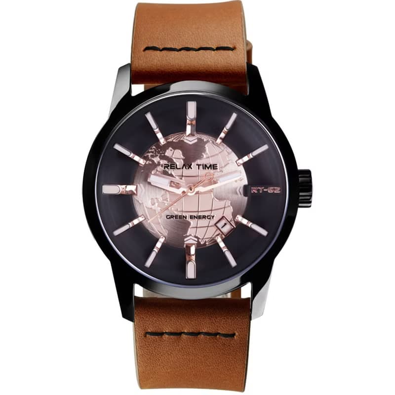 RELAX TIME 環保人動電能系列 腕錶 (RT-62k-7)