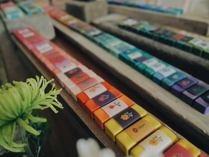 手工蠟筆—情人節禮物/植物語彙3支組