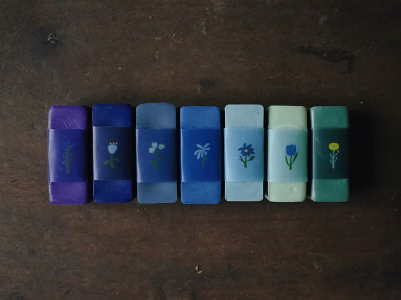 手工蠟筆—情人節禮物/植物語彙3支組