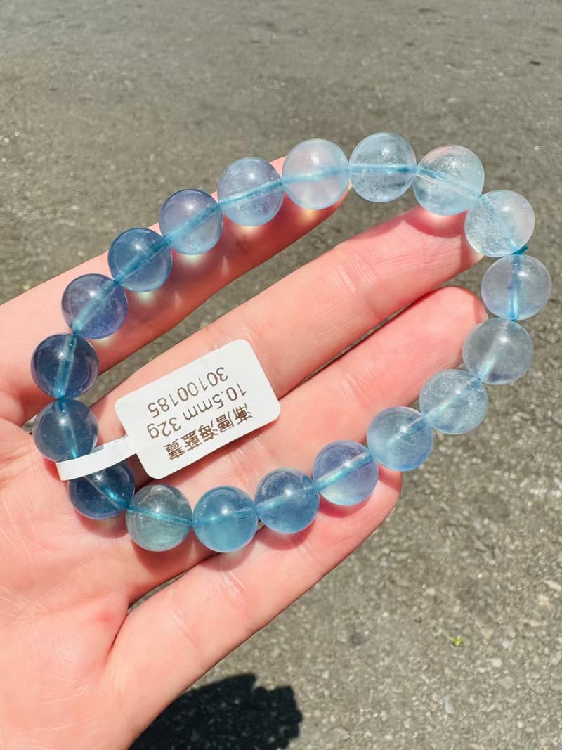 小精品星耀銀河閃亮漸層海洋星光海藍寶10.5mm32g釋放壓力舒緩情