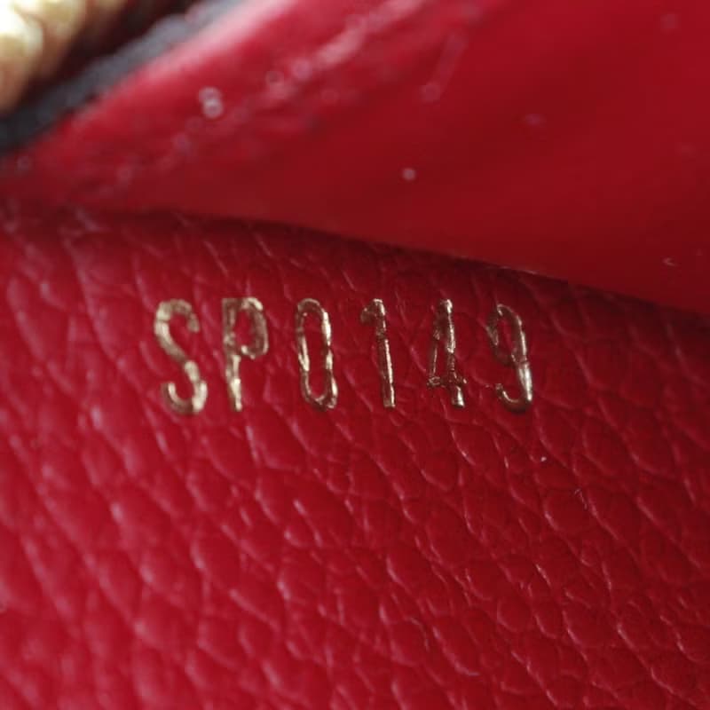 【日本直送】ルイ・ヴィトン LOUIS VUITTON ジッピーウォレット 長財布 M60737 モノグラムアンプラント スリーズ 赤 レディース【中古】
