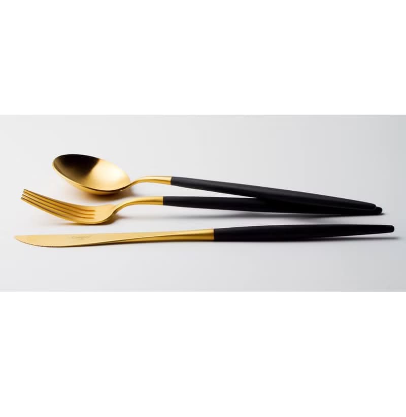 葡萄牙 Cutipol  GOA  黑金  22CM主餐刀