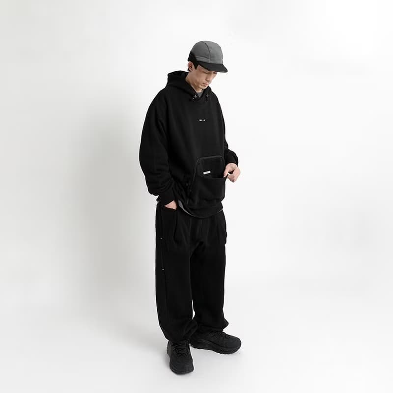 Secant Heavy Weight Sweatpant 切線重磅運動褲 黑色/月桂色