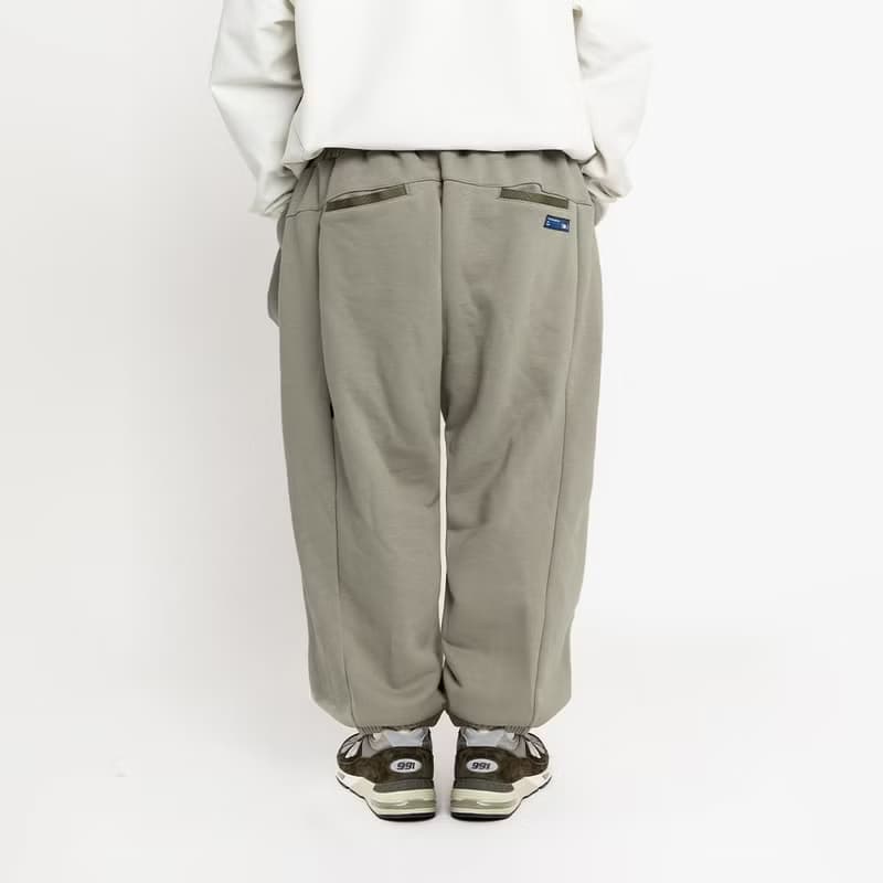 Secant Heavy Weight Sweatpant 切線重磅運動褲 黑色/月桂色