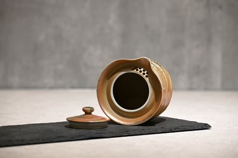 | 290cc | 簡泡器 柴燒壺 柴燒茶海 有蓋子的茶海
