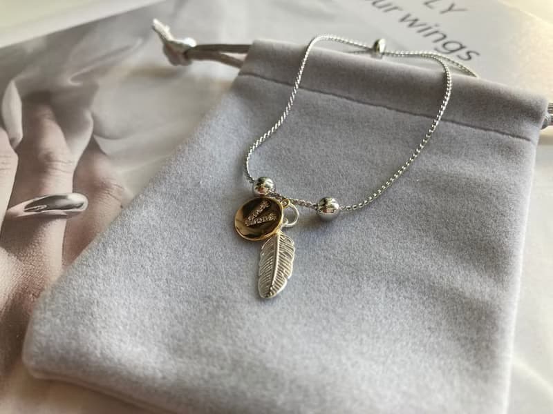 生日畢業結婚聖誕禮物 伸縮鏈加配個人特色設計 星座或字母裝飾