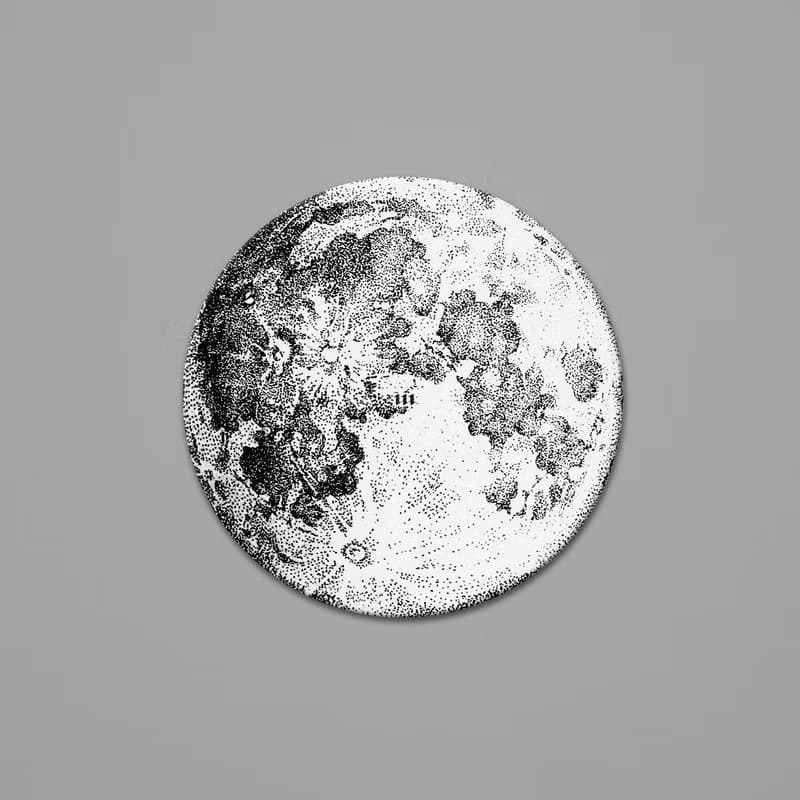 矽瓷吸濕杯墊 / 月光二入