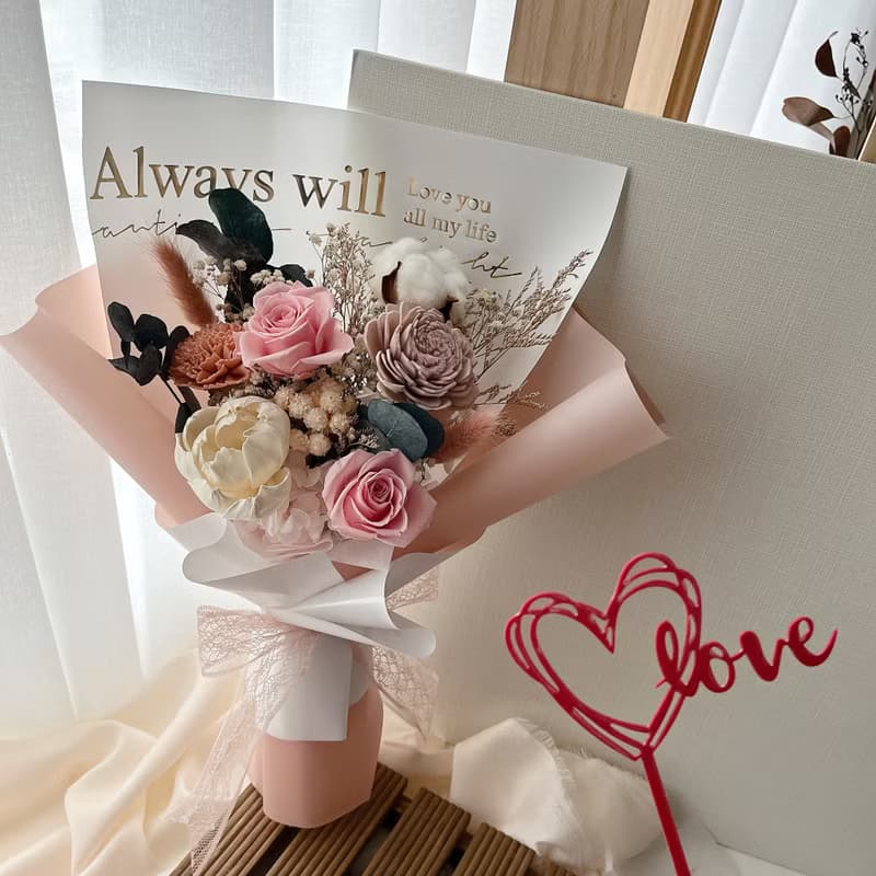 LOVE 永生花束 擴香