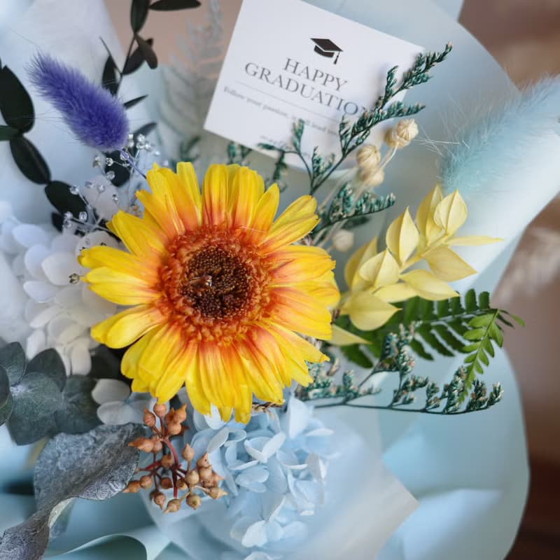 【遇見恆久】霧光花語永生業花束 共2款