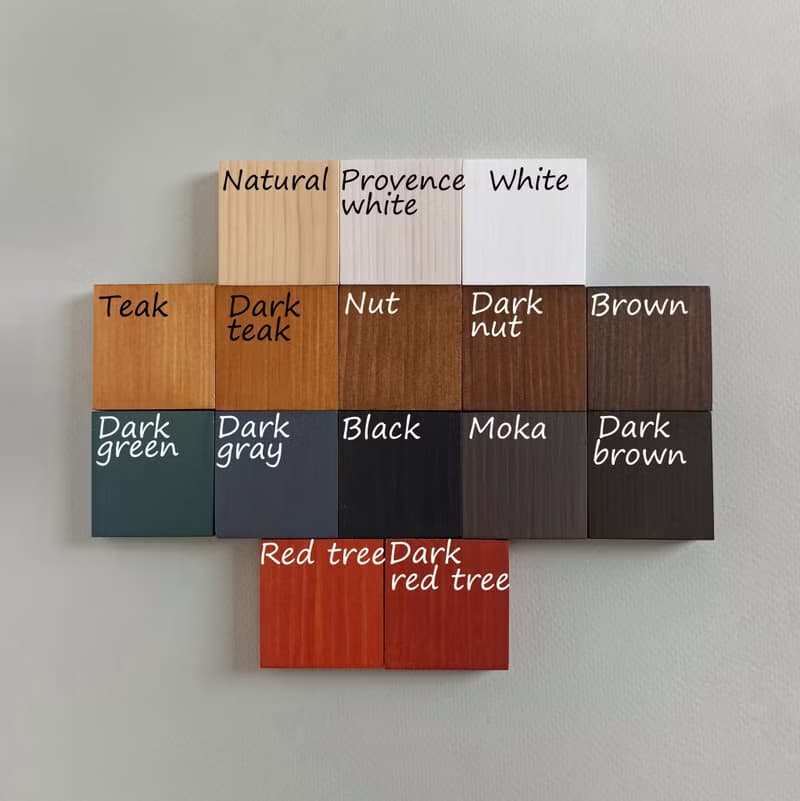 Wooden key holder for wall Mountains (main color nut) 掛衣 曬衣架 掛鉤