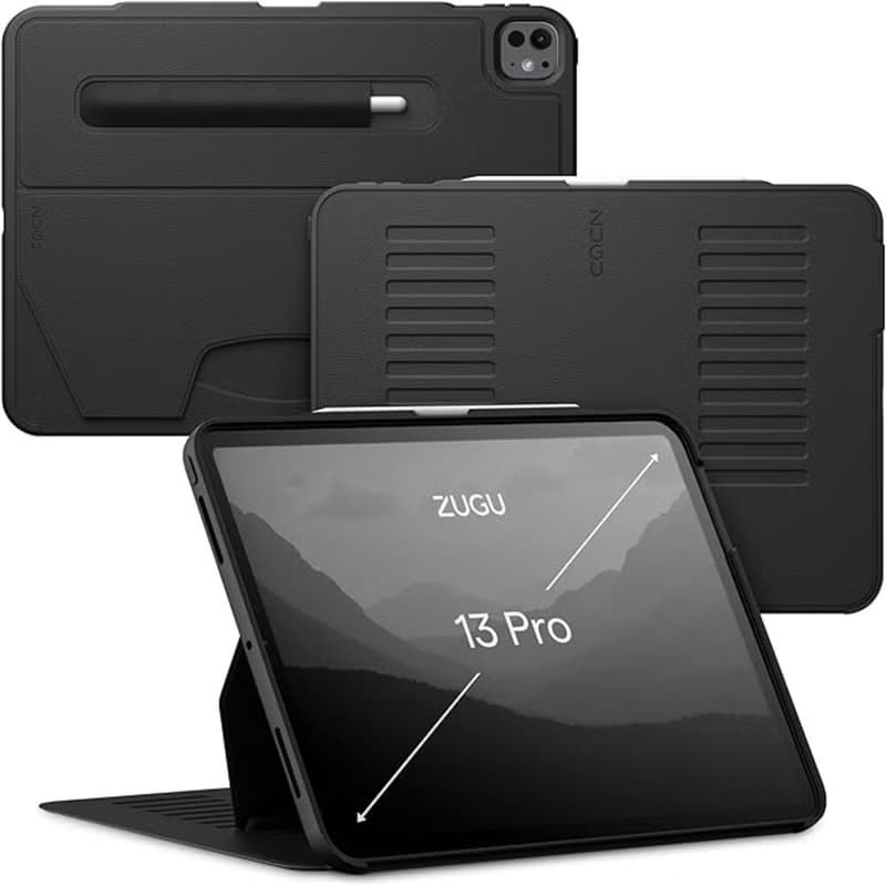 ZUGU iPad case超薄防震保護殼 - Pro13吋經典黑