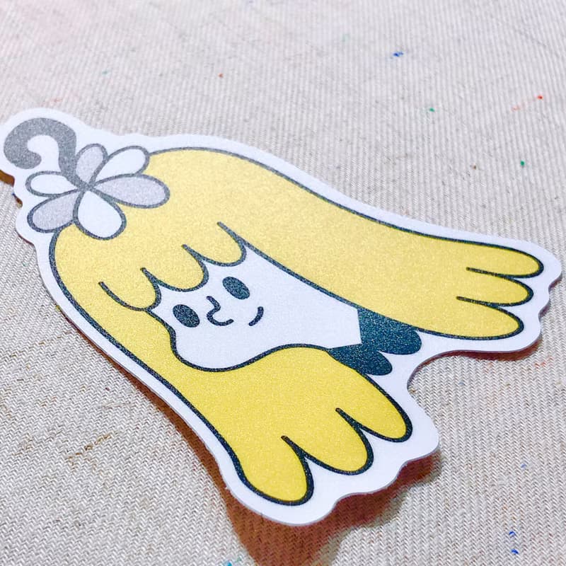 小雛菊大防水貼紙