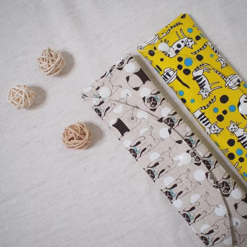 餐具袋 一片式餐具袋 多款花色