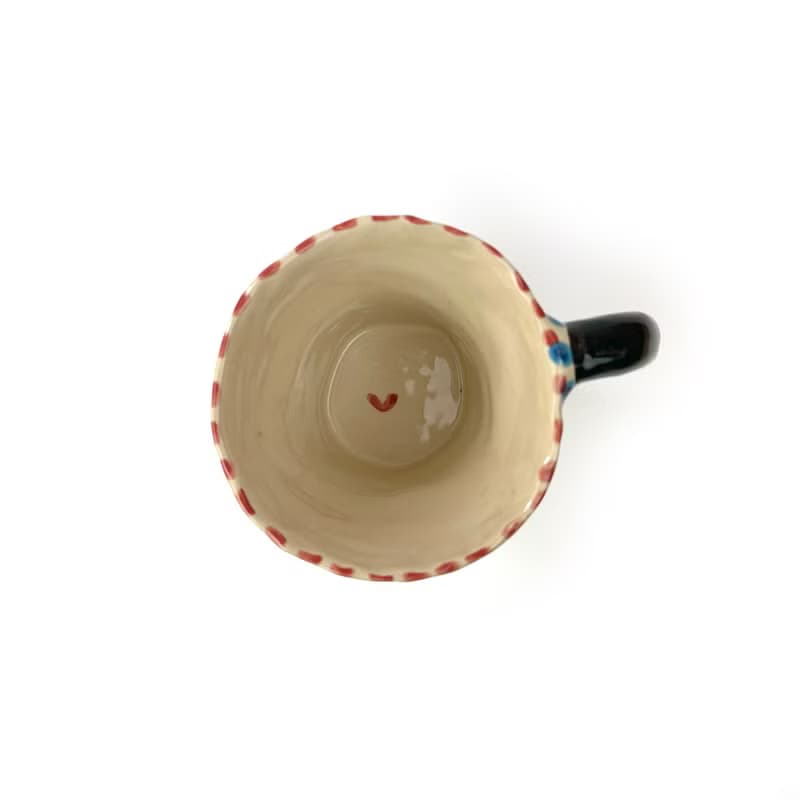 Nice Little Clay 手工鈴鐺杯 可愛狗 0101-165