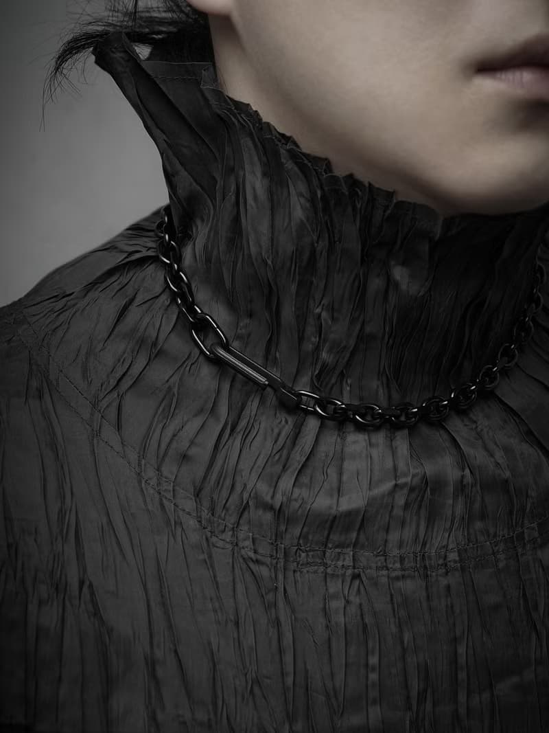 Framework Chain Necklace 鋼製項鏈_黑色