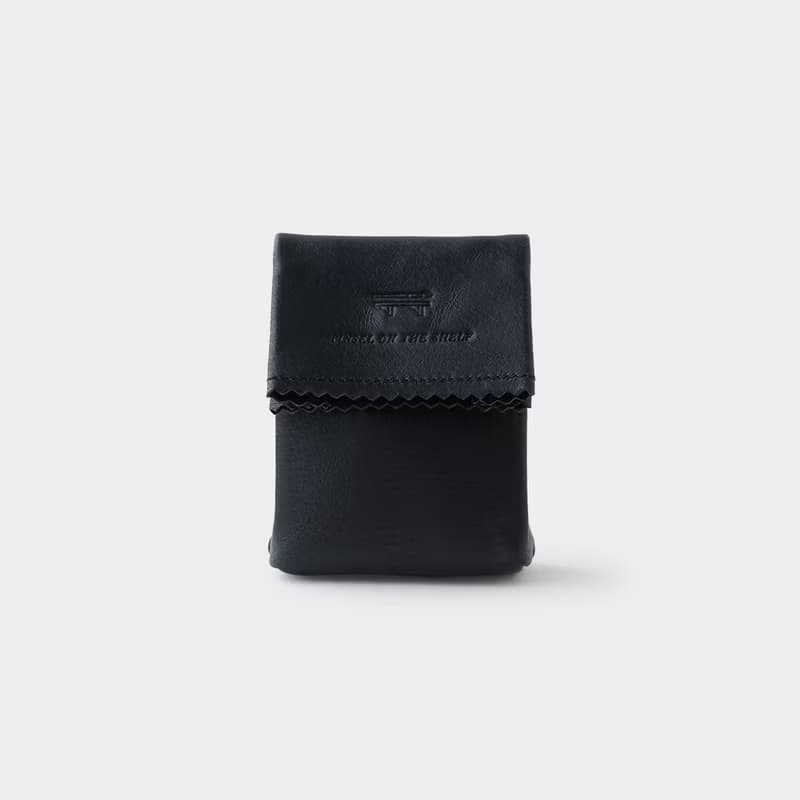 paper key pouch : black