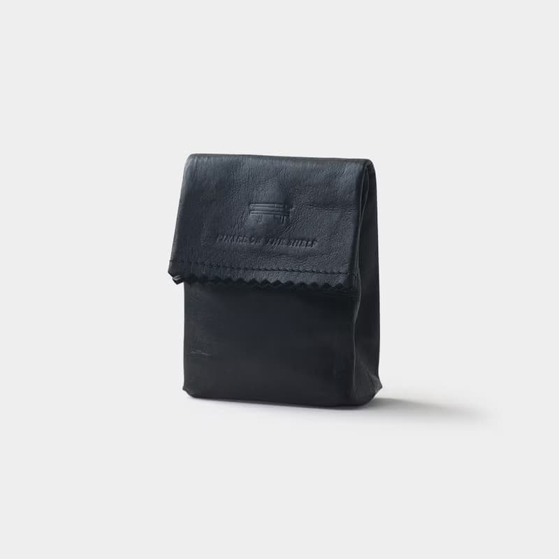 paper key pouch : black
