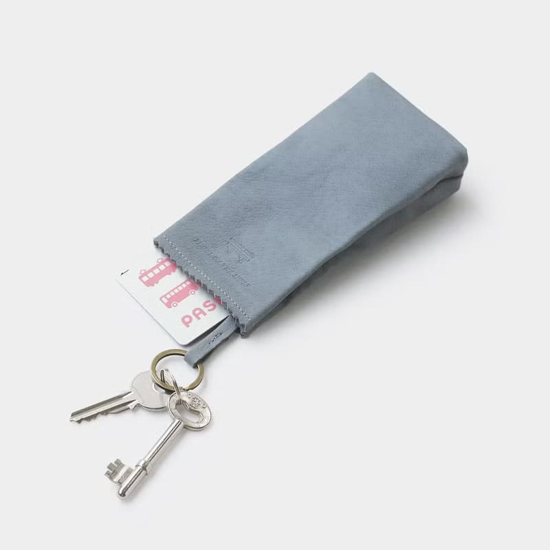 paper key pouch : black