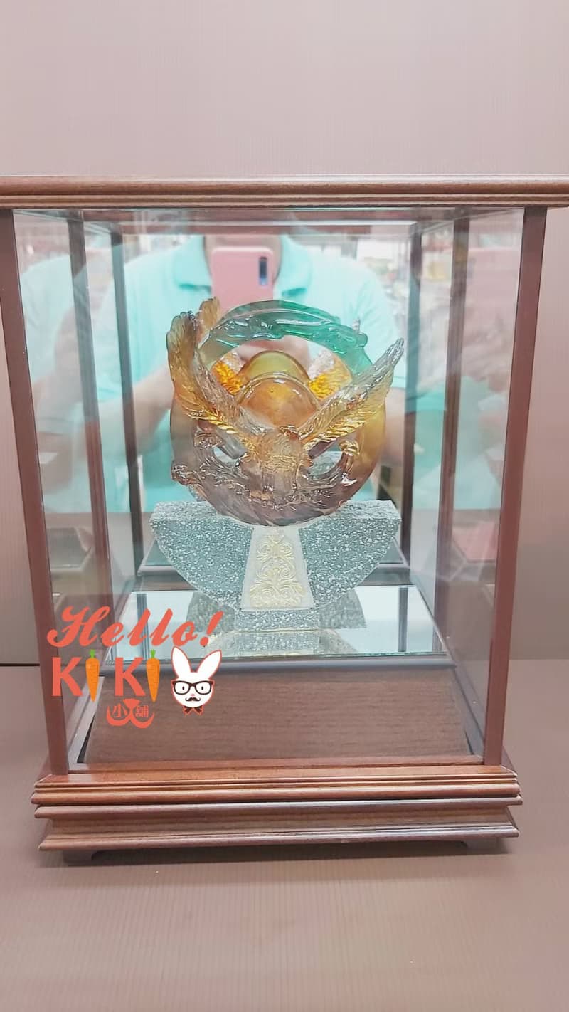 琉璃 大展鴻圖 升遷送禮 開幕送禮  喬遷禮物 退伍 新居落成禮物