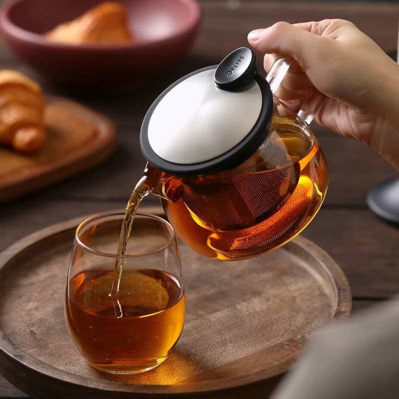 【節日送禮】FORLIFE貝爾玻璃茶壺