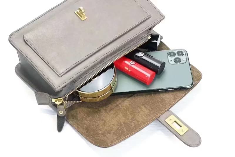 【歲末 7 折】女士腋下包手工製作真皮斜跨單肩包/側背包/手袋