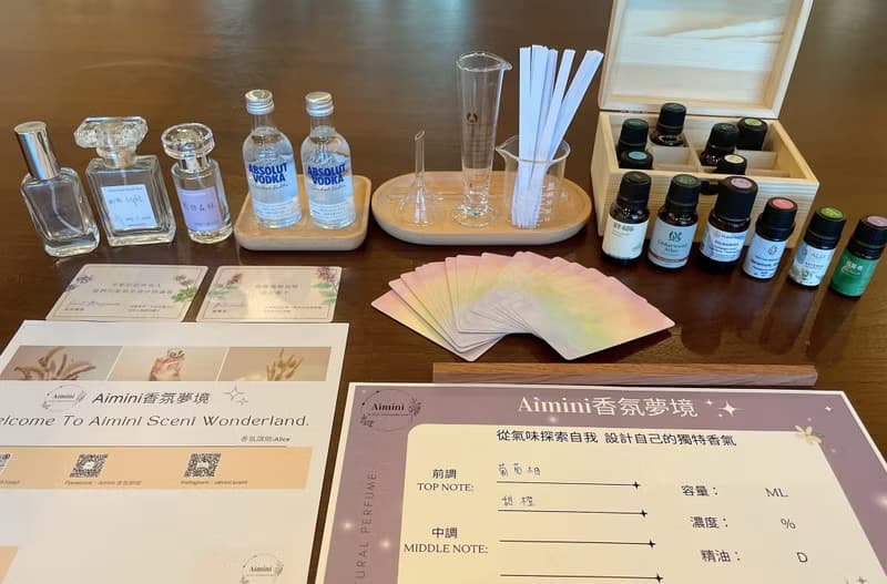【體驗】一杯創意特調 一瓶香水創作  以VODKA為靈魂基底調香手作課