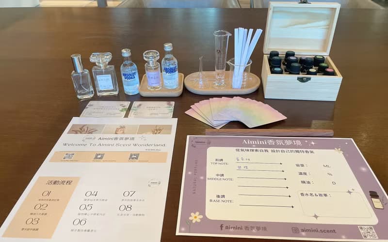 【體驗】一杯創意特調 一瓶香水創作  以VODKA為靈魂基底調香手作課