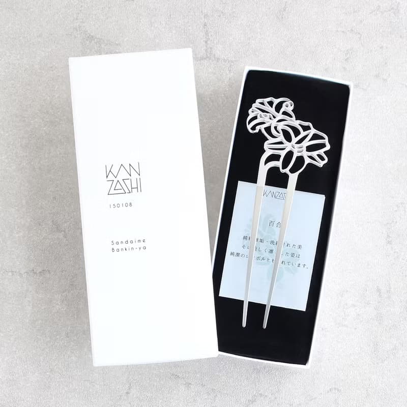 KANZASHI 簪 【花和季節/百合】