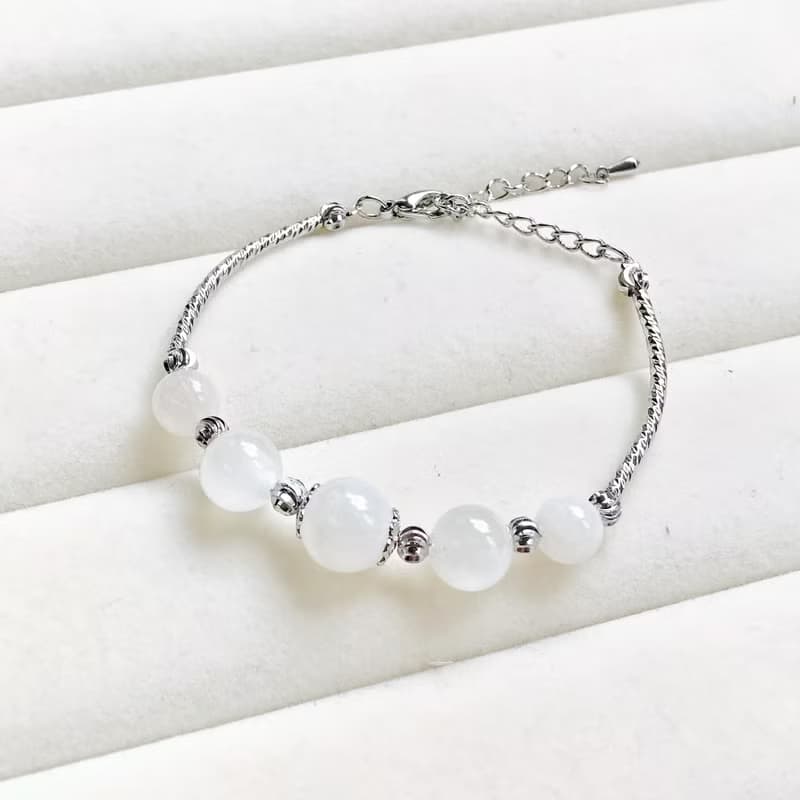 月亮石 水晶 手鈪 手鏈 手鍊 手環