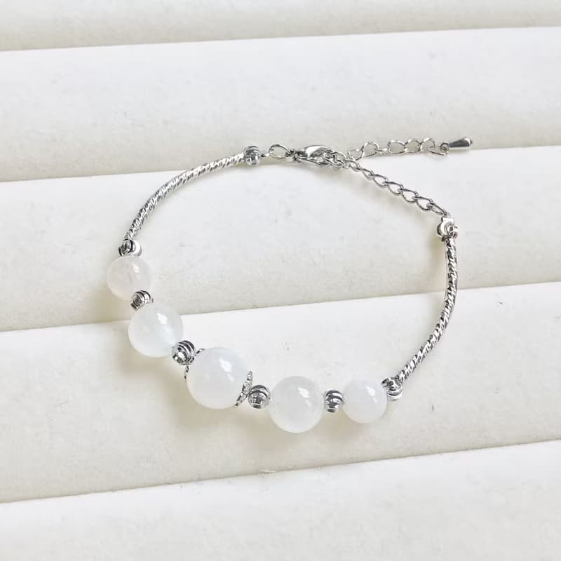 月亮石 水晶 手鈪 手鏈 手鍊 手環