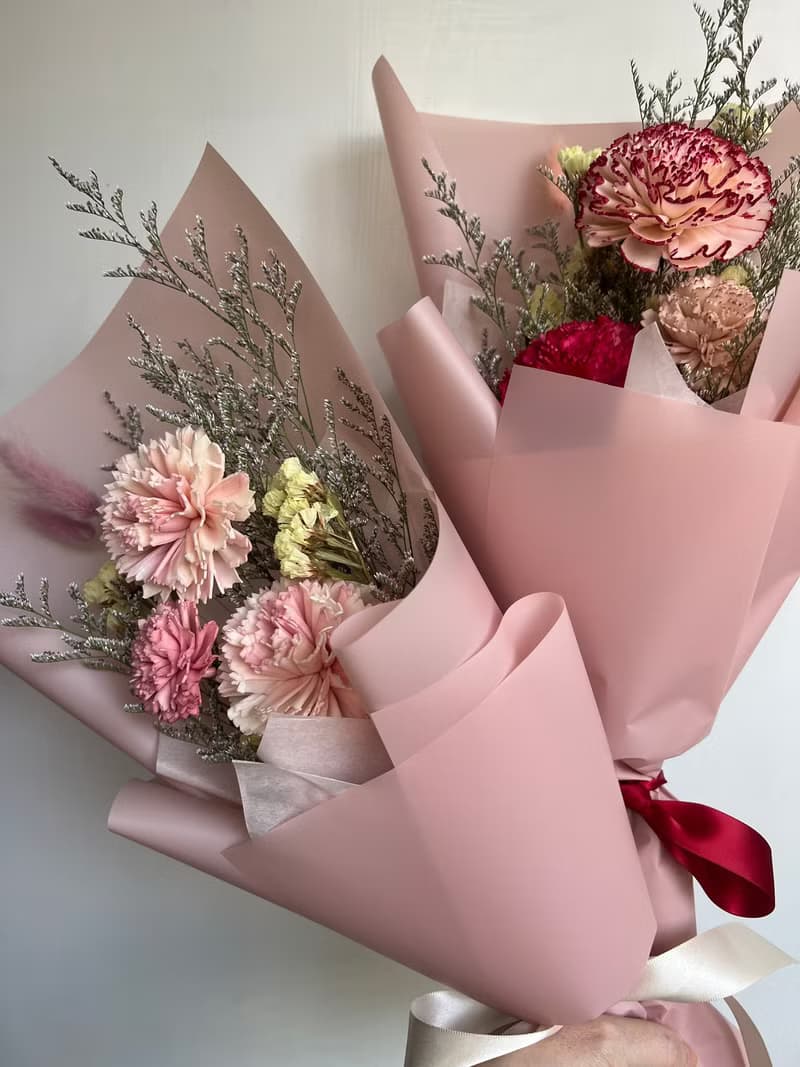 母親節康乃馨索拉花花束