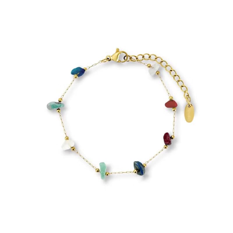 Cosmos 七彩寶石手鍊(顏色隨機)