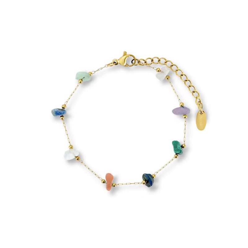 Cosmos 七彩寶石手鍊(顏色隨機)