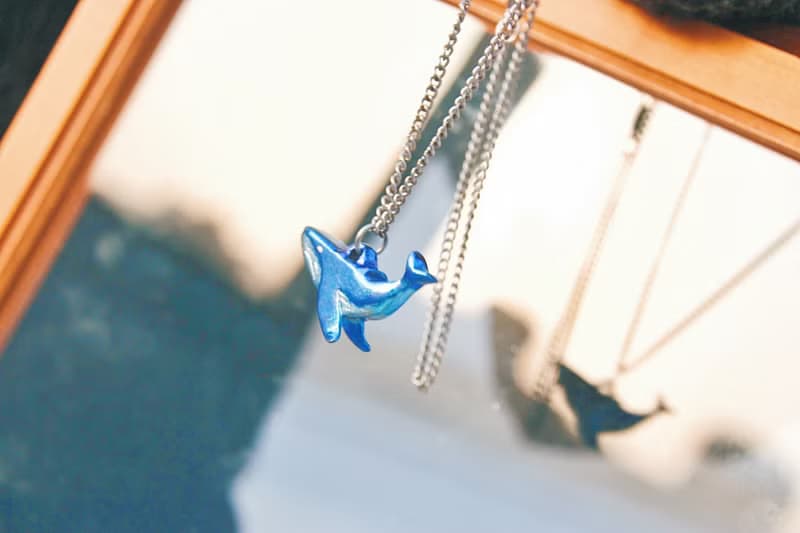 純鈦手工製作 • 鯨魚項鍊