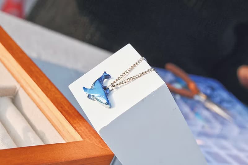 純鈦手工製作 • 鯨魚項鍊