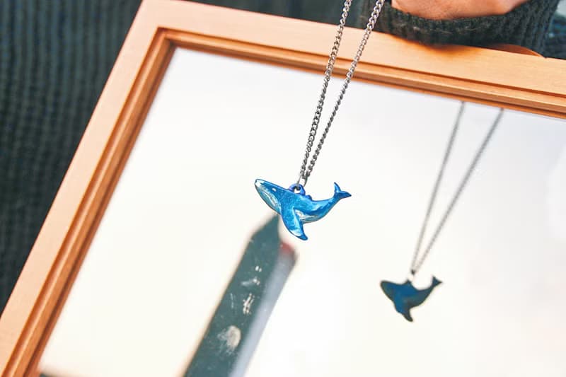 純鈦手工製作 • 鯨魚項鍊