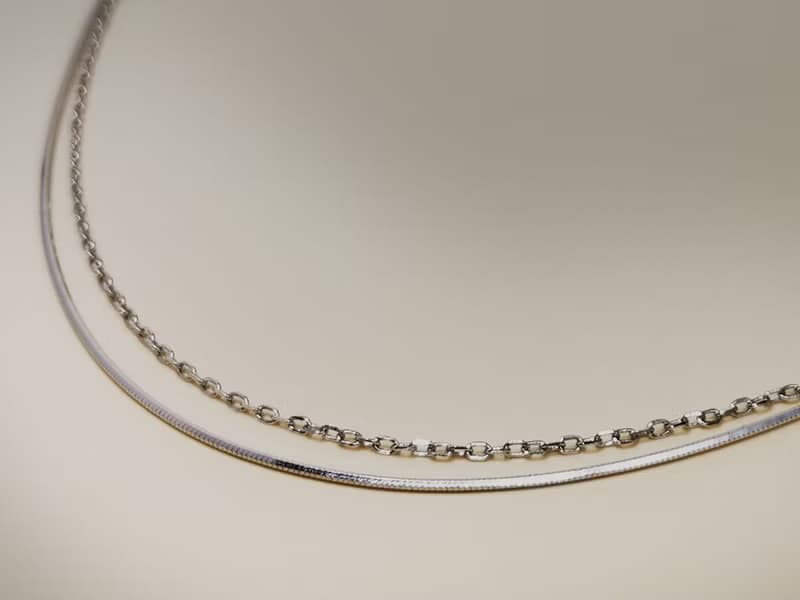 簡約雙層疊鏈 | 暑假禮物 生日禮物