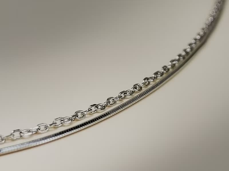 簡約雙層疊鏈 | 暑假禮物 生日禮物