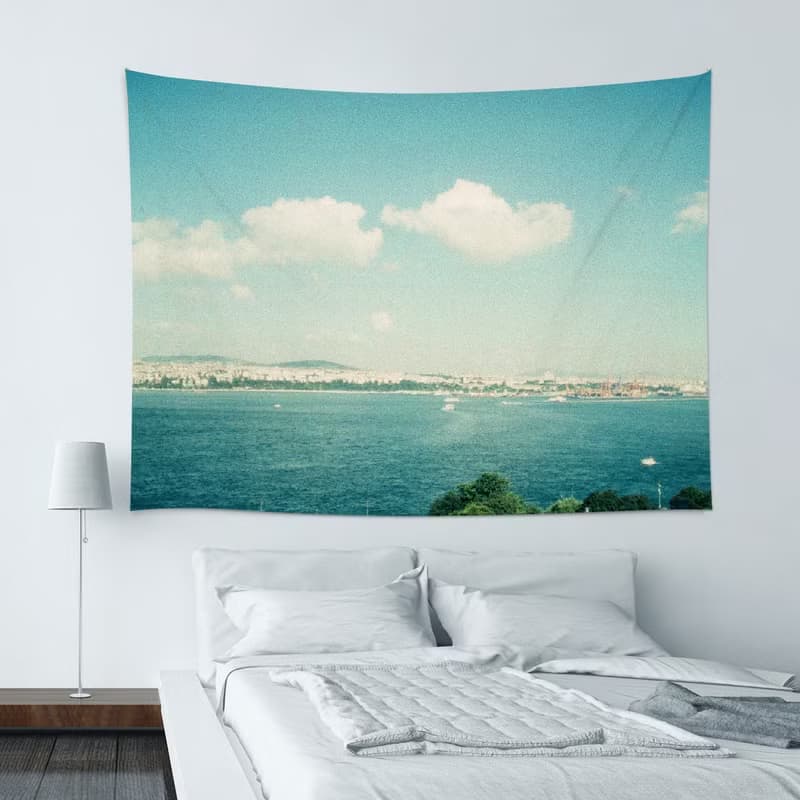 路途上-壁幔Wall Tapestry-室內設計擺設 牆面裝飾掛布畢業禮物