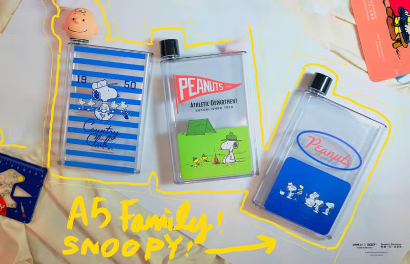 【Pinkoi x SNOOPY】SNOOPY A5輕水瓶 史努比煎鬆餅 隨身瓶