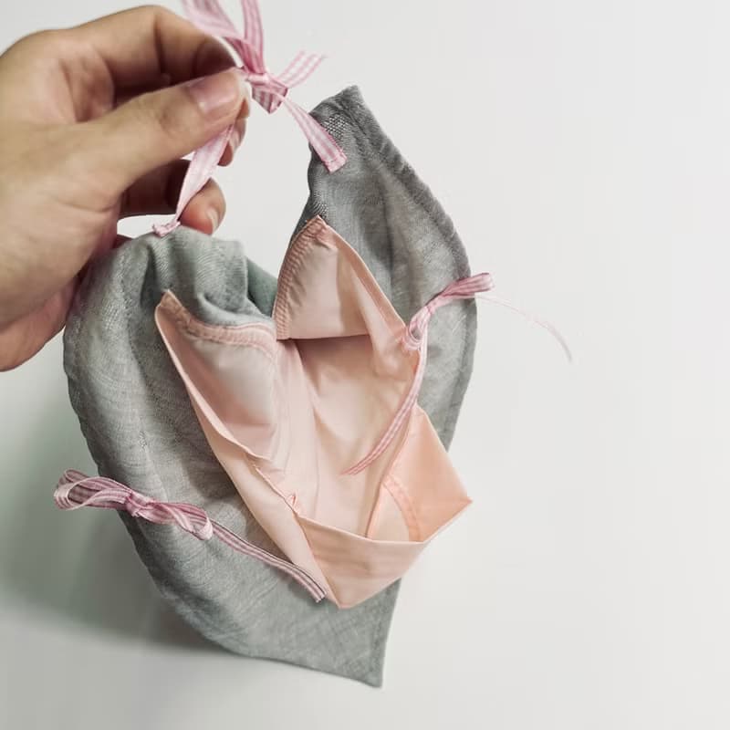 CLARECHEN_粉色蝴蝶結款_大小仙女必備_保暖用餐方巾