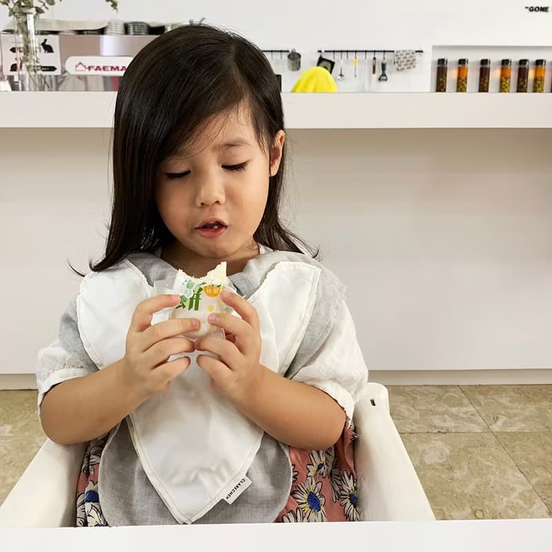 CLARECHEN_粉色蝴蝶結款_大小仙女必備_保暖用餐方巾